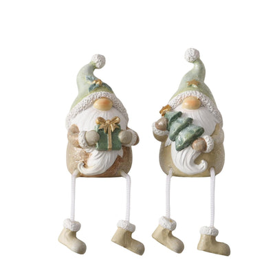 Nain de maison Boltze avec jambes pendantes