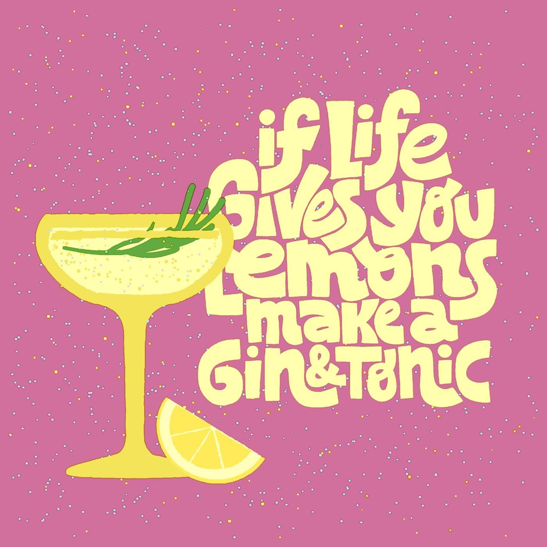 Serviettes Duni gin tonic 24x24cm