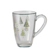 Boltze home tasse arbre de Noël 325ml verre