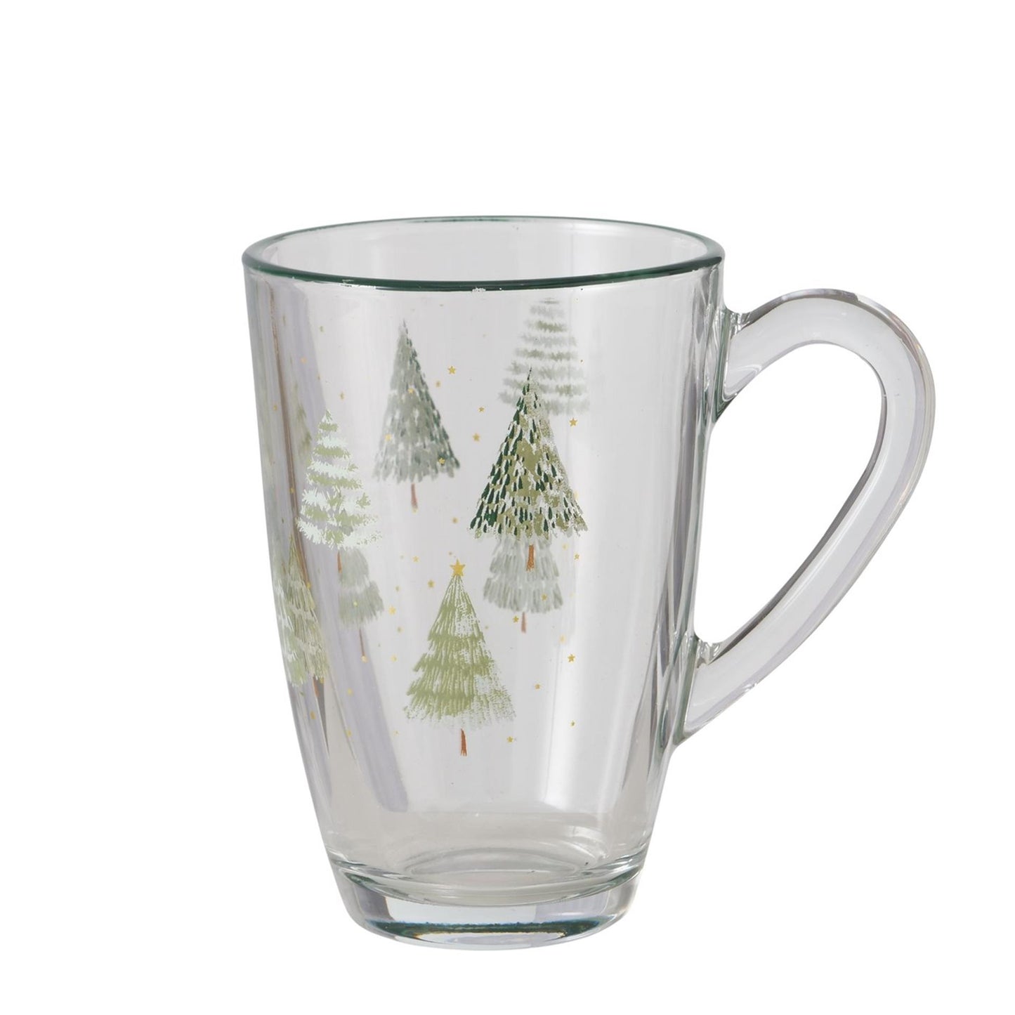 Boltze home tasse arbre de Noël 325ml verre