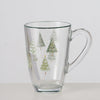 Boltze home tasse arbre de Noël 325ml verre