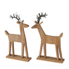 Boltze maison figurine cerf 20x5x30cm
