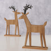 Boltze maison figurine cerf 20x5x30cm
