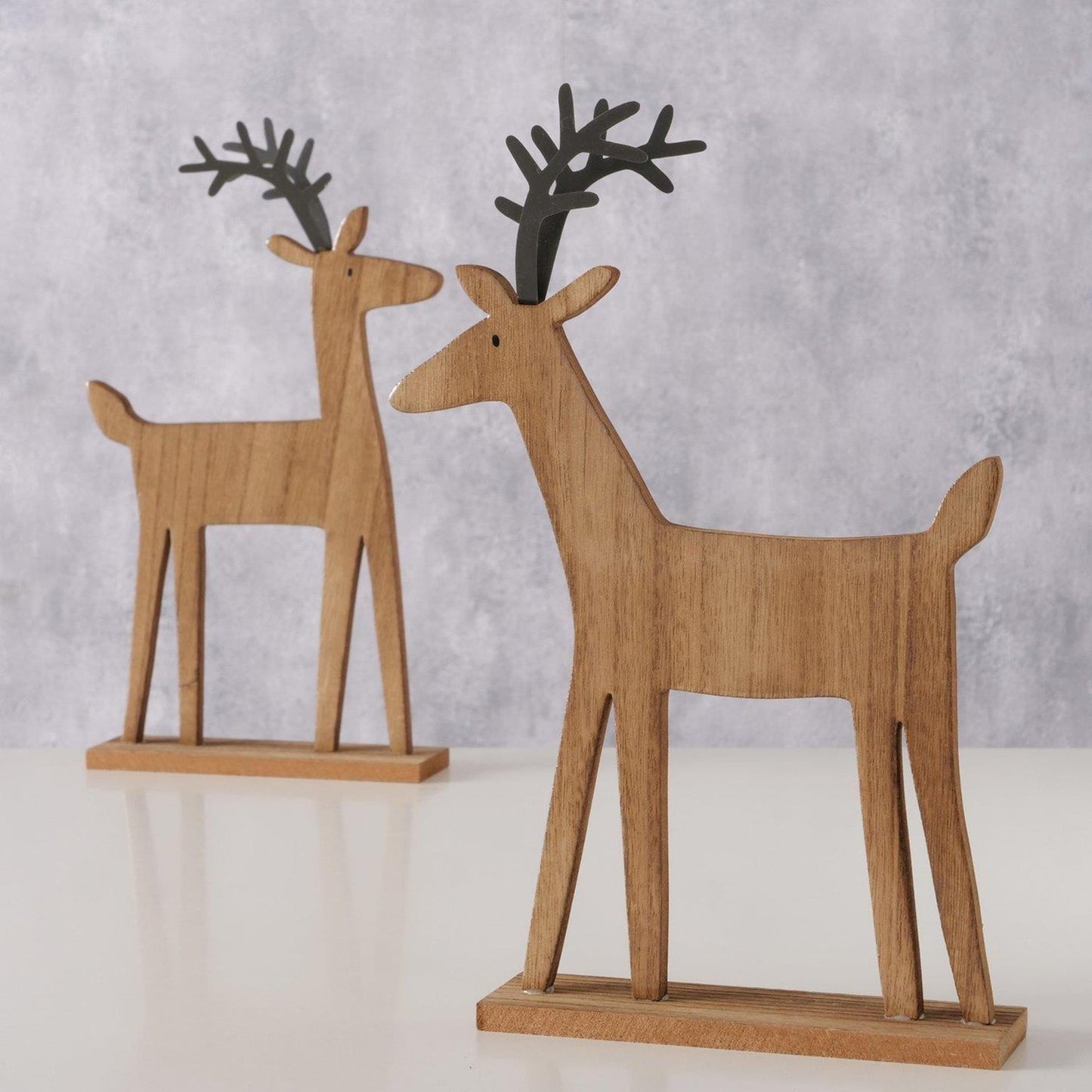 Boltze maison figurine cerf 20x5x30cm