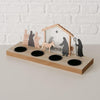 Scène de Noël Boltze home 30x9,2x12,5cm