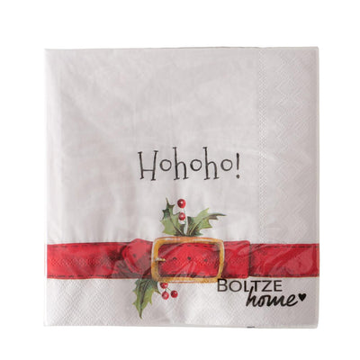 Boltze home serviettes hohoho paquet de 20