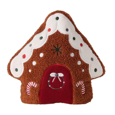 Boltze home coussin maison en pain d'épice 28cm