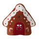 Boltze home coussin maison en pain d'épice 28cm