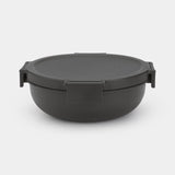 Brabantia Salade Lunchmom Faire prendre 1,3 L Gris foncé - afbeelding 1