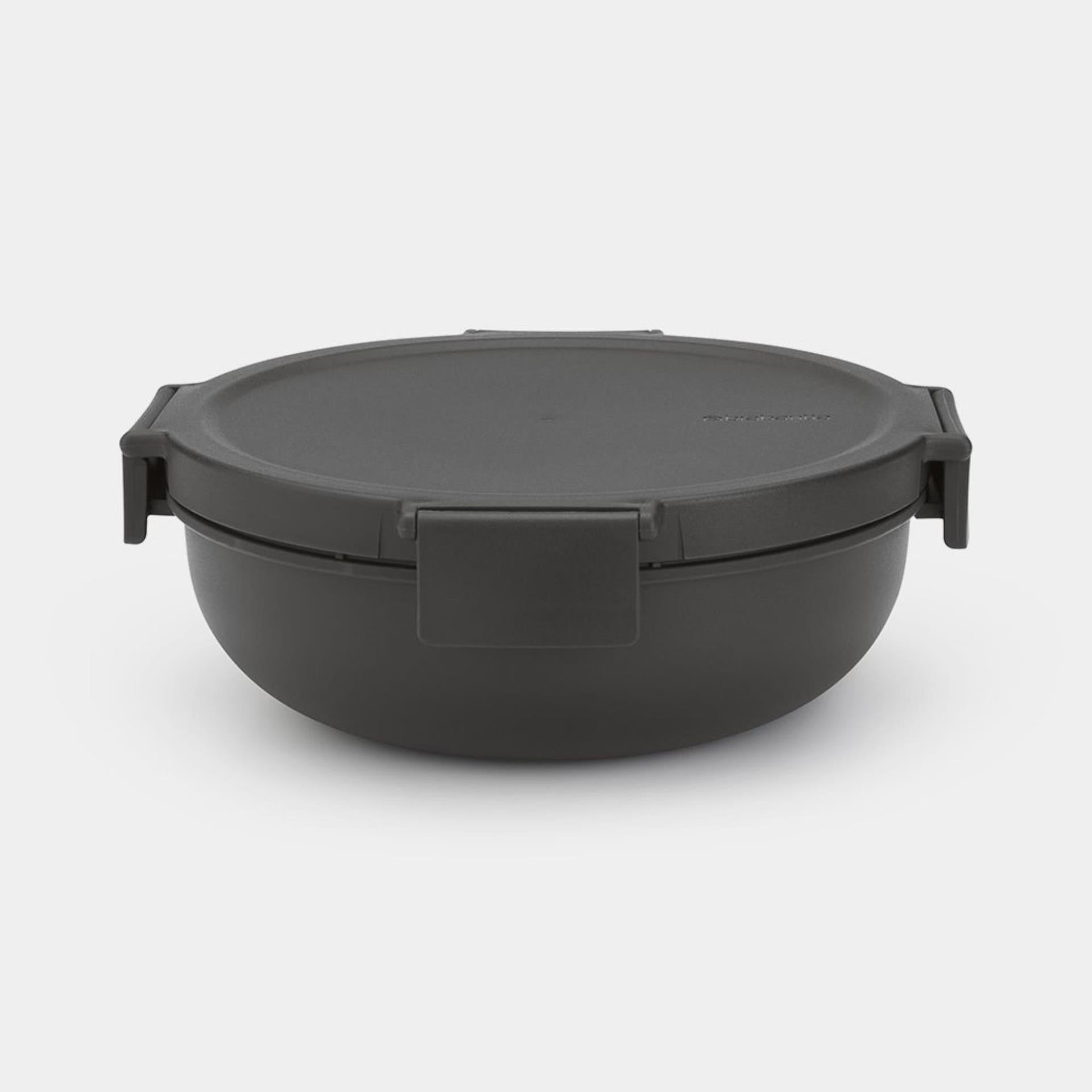 Brabantia Salade Lunchmom Faire prendre 1,3 L Gris foncé