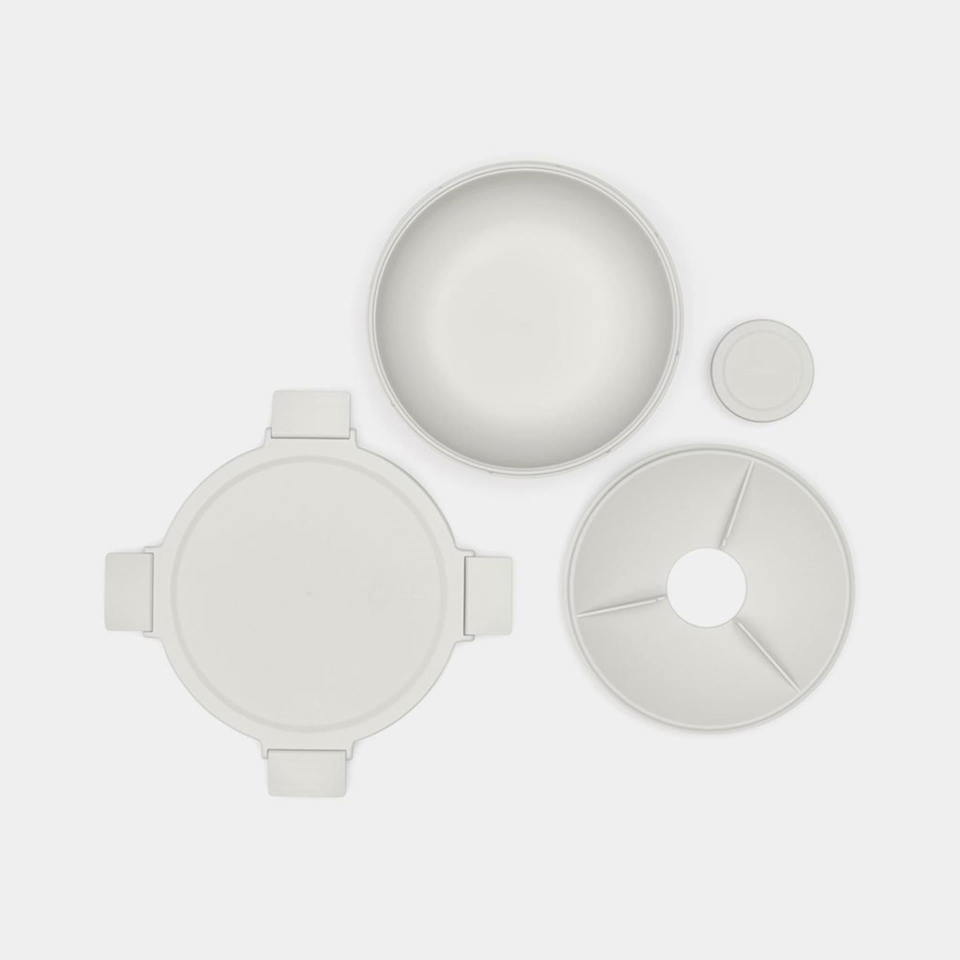 Brabantia Salade Lunchmom Faire prendre 1,3 L gris clair