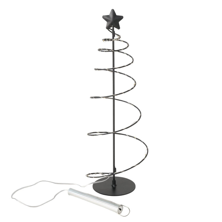 Boltze home sapin de Noël métal ø13xh41cm
