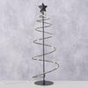 Boltze home sapin de Noël métal ø13xh41cm