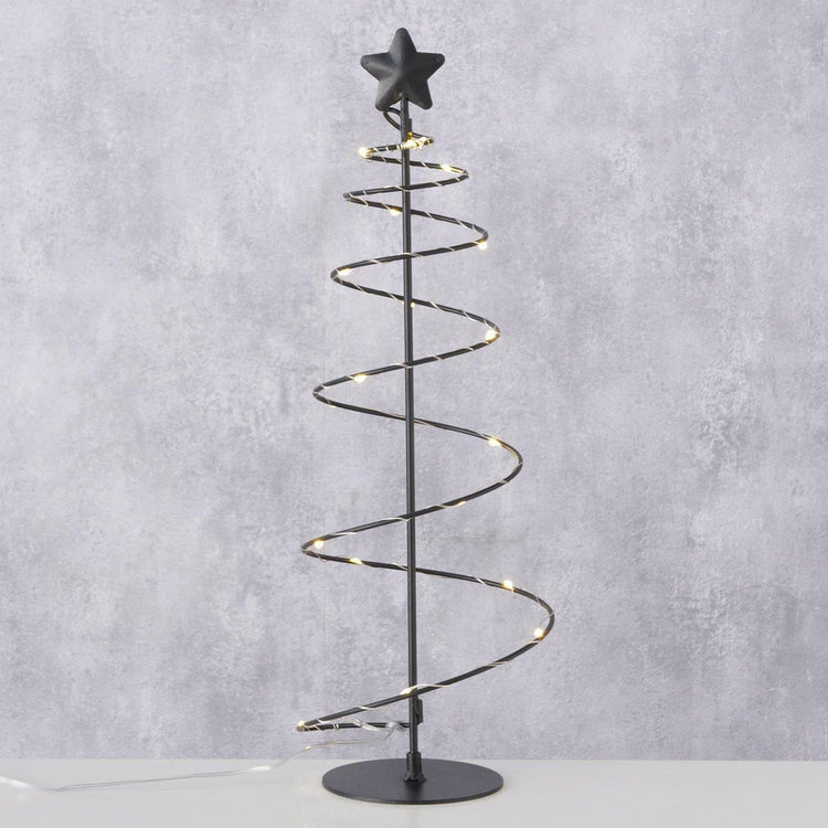 Boltze home sapin de Noël métal ø13xh41cm