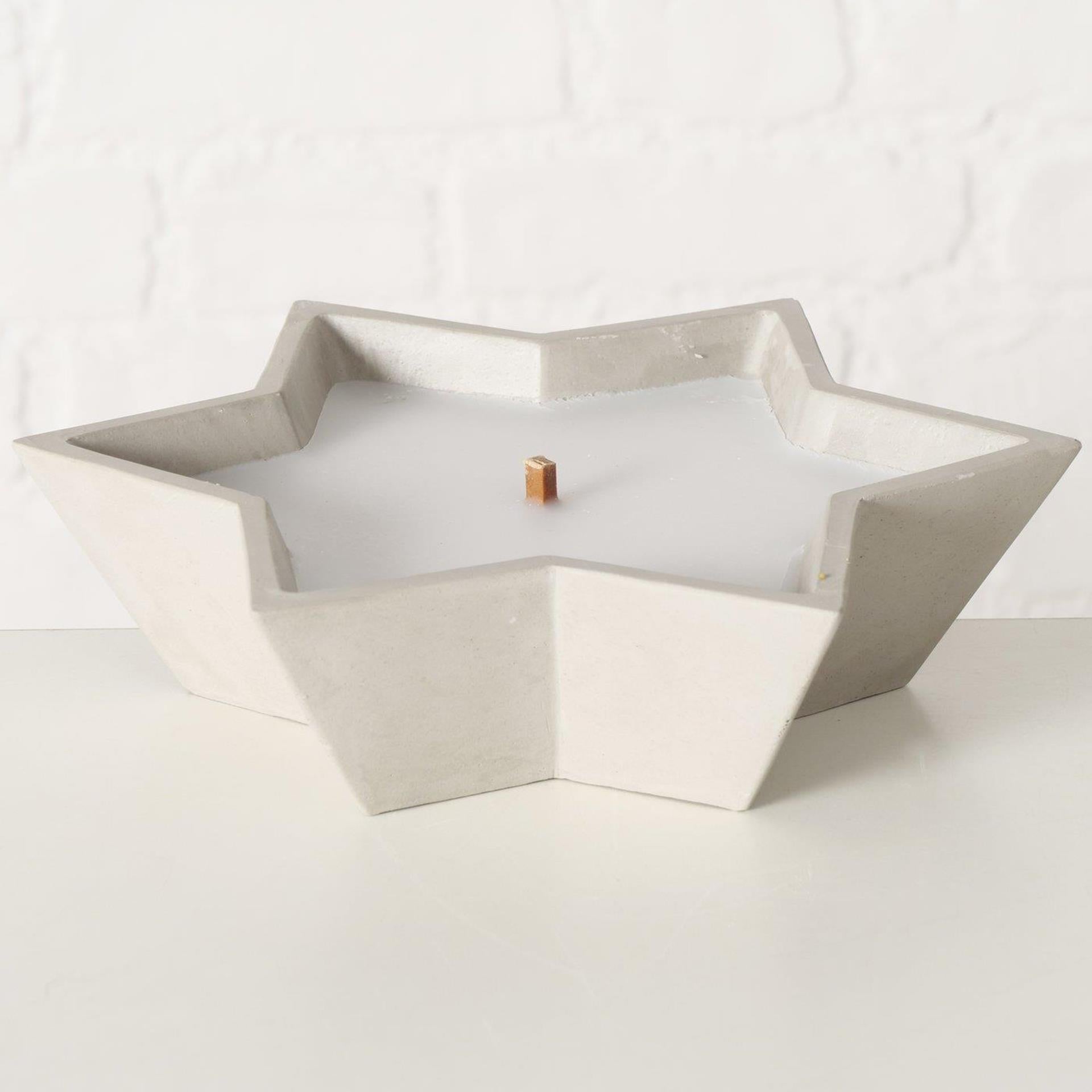 Boltze home bougeoir étoile ø14xh5cm