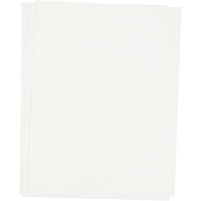 Creativ Company Transfer Felling White, 3 feuilles