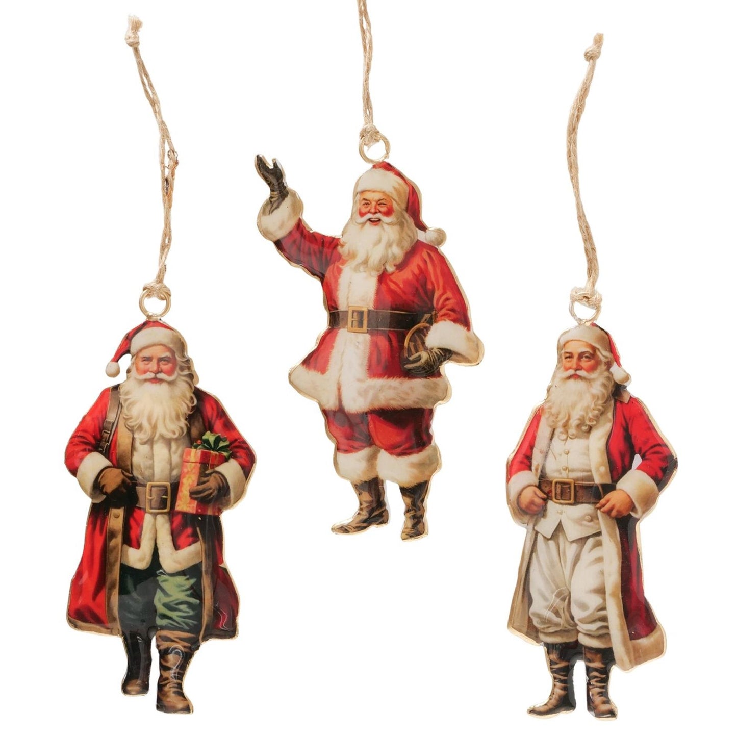 Boltze home Pendentif de Noël Père Noël 13cm