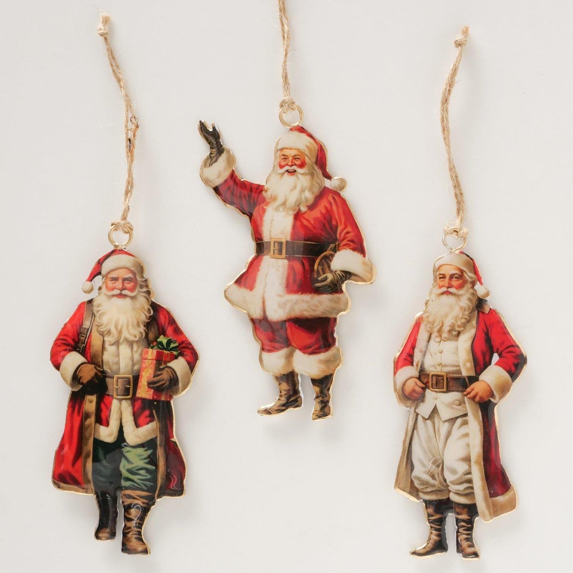 Boltze home Pendentif de Noël Père Noël 13cm