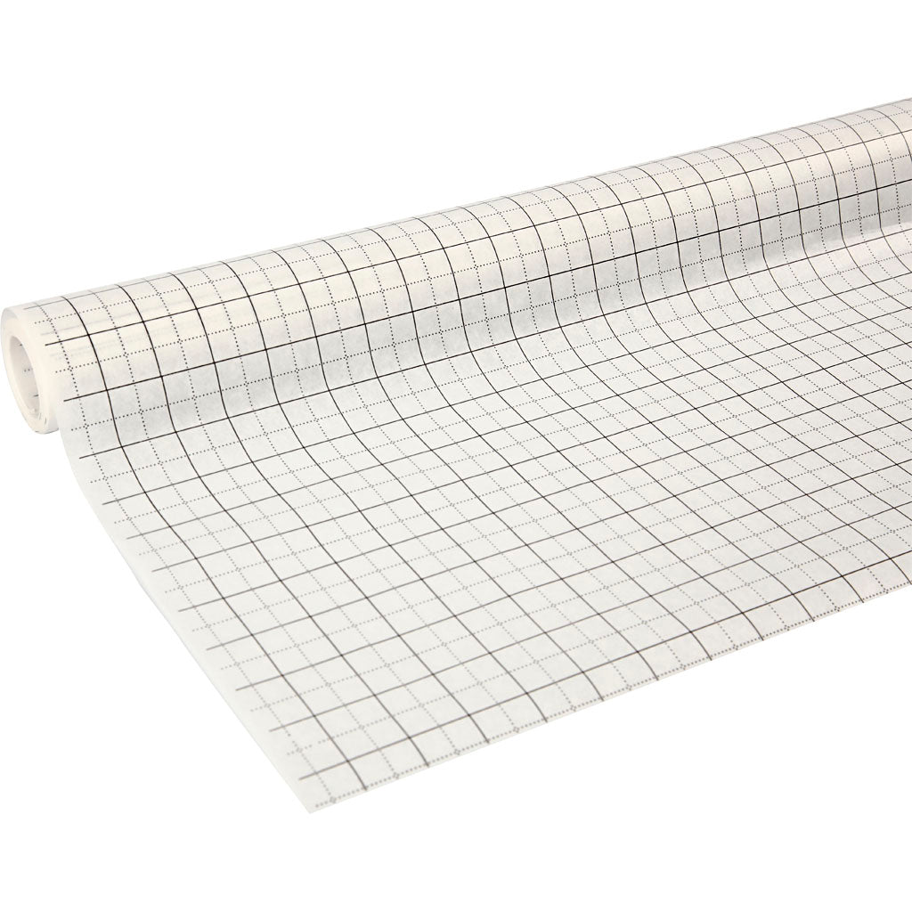 Papier millimétré Creativ company papier à motifs, l: 80 cm, 28 gr, 15 m 1 rouleau