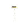 Brosse à lavage avec poignée télescopique 95-160 cm jaune
