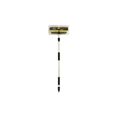 Brosse à lavage avec poignée télescopique 95-160 cm jaune