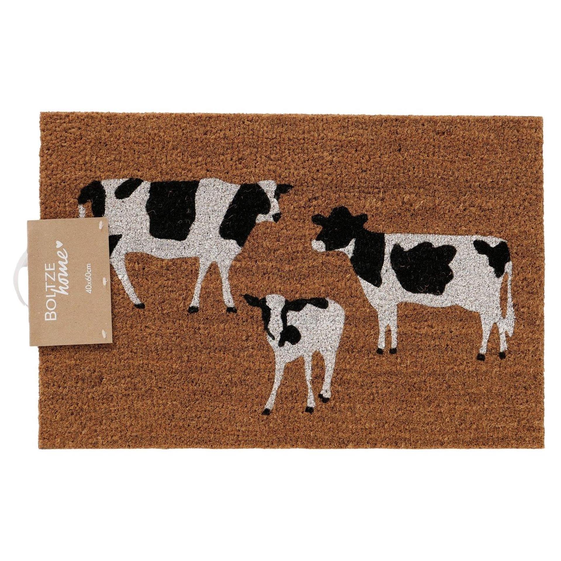 Boltze home paillasson noix de coco 60x40cm