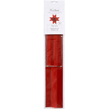 Bandes de tressage en papier Vivi Gade, l: 44+78 cm, l: 15+25 mm, d 6,5+11,5 cm, paillettes, vernis, rouge, 40 bandes 1 boîte - afbeelding 2