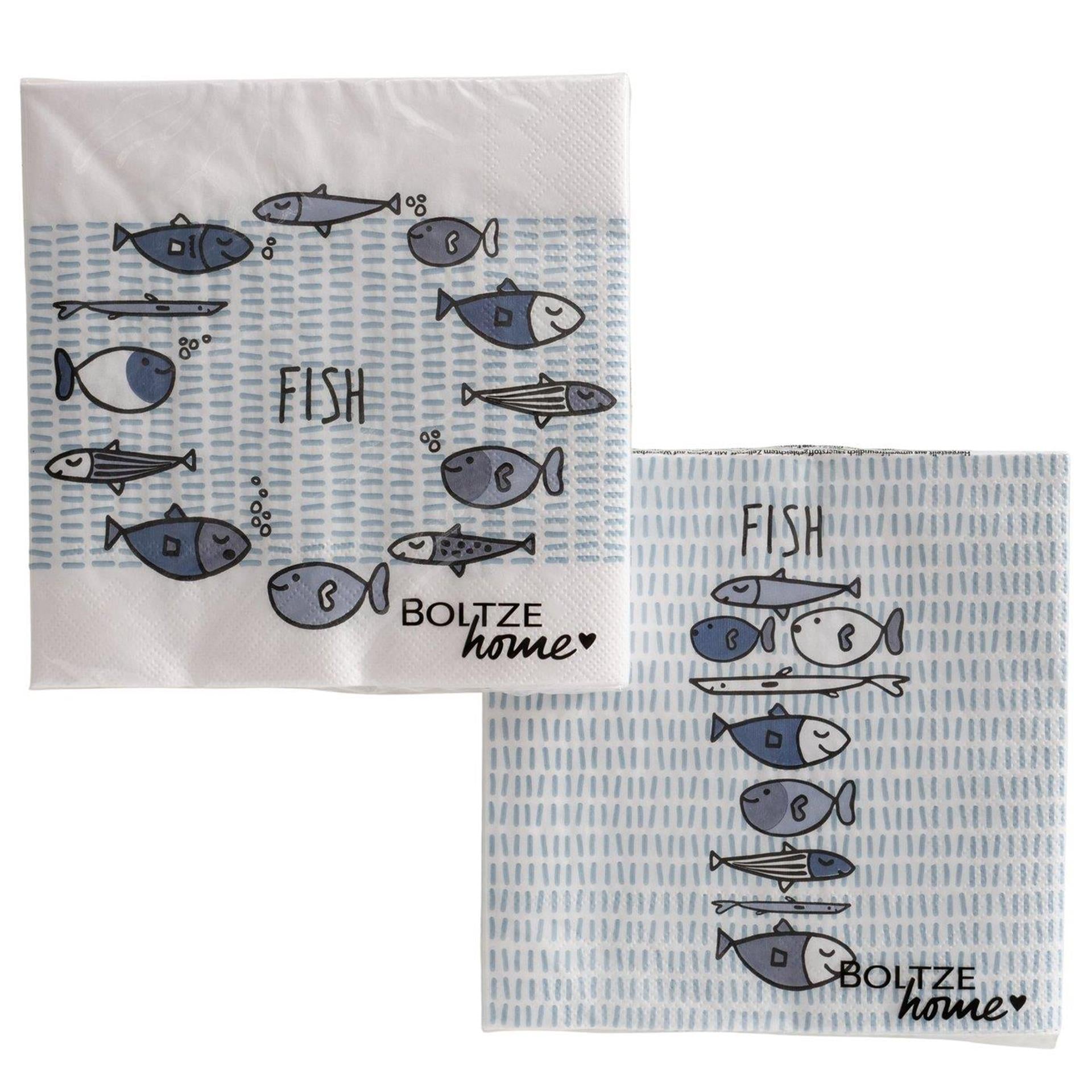 Boltze home serviettes pêche