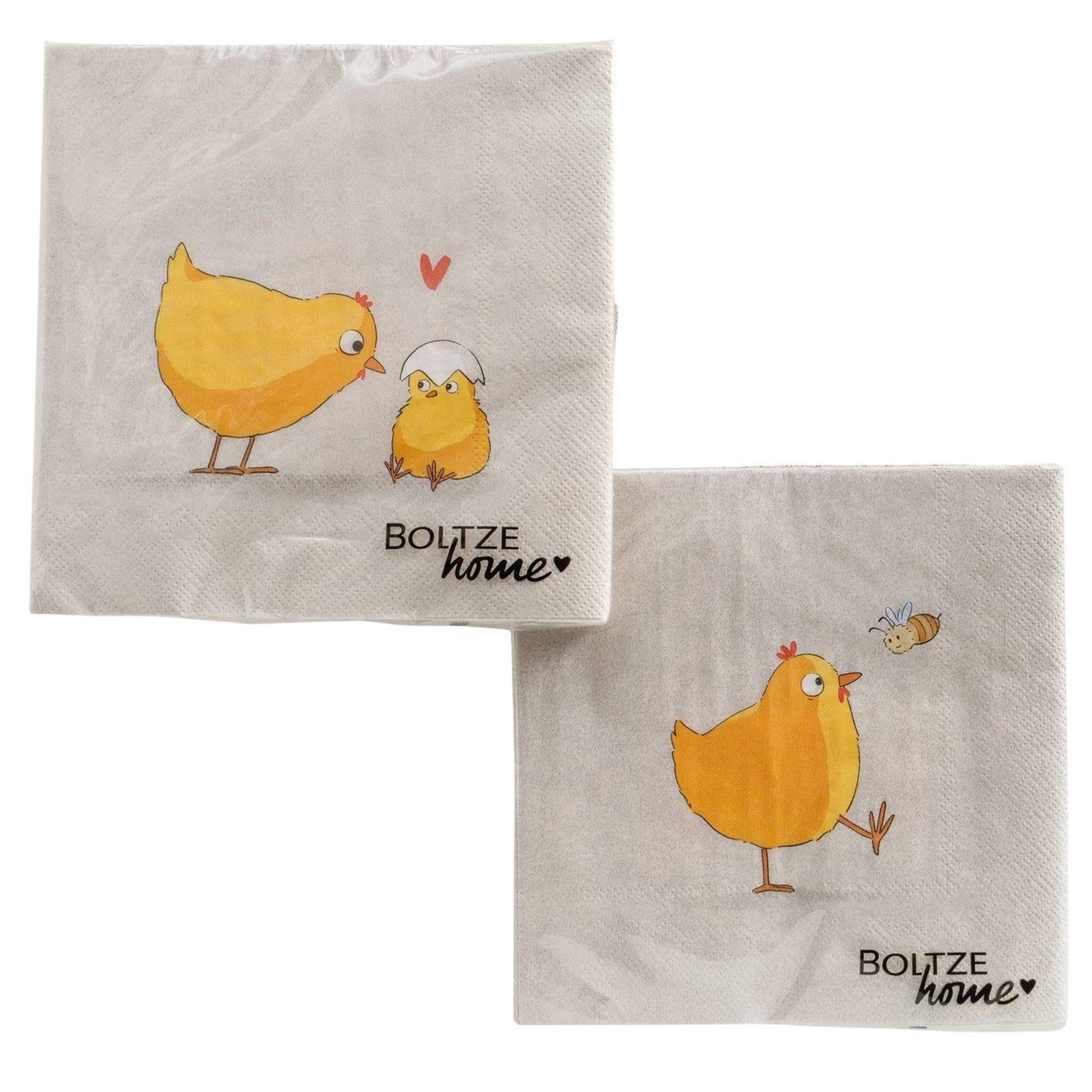 Boltze home serviettes henny 16,5x3cm