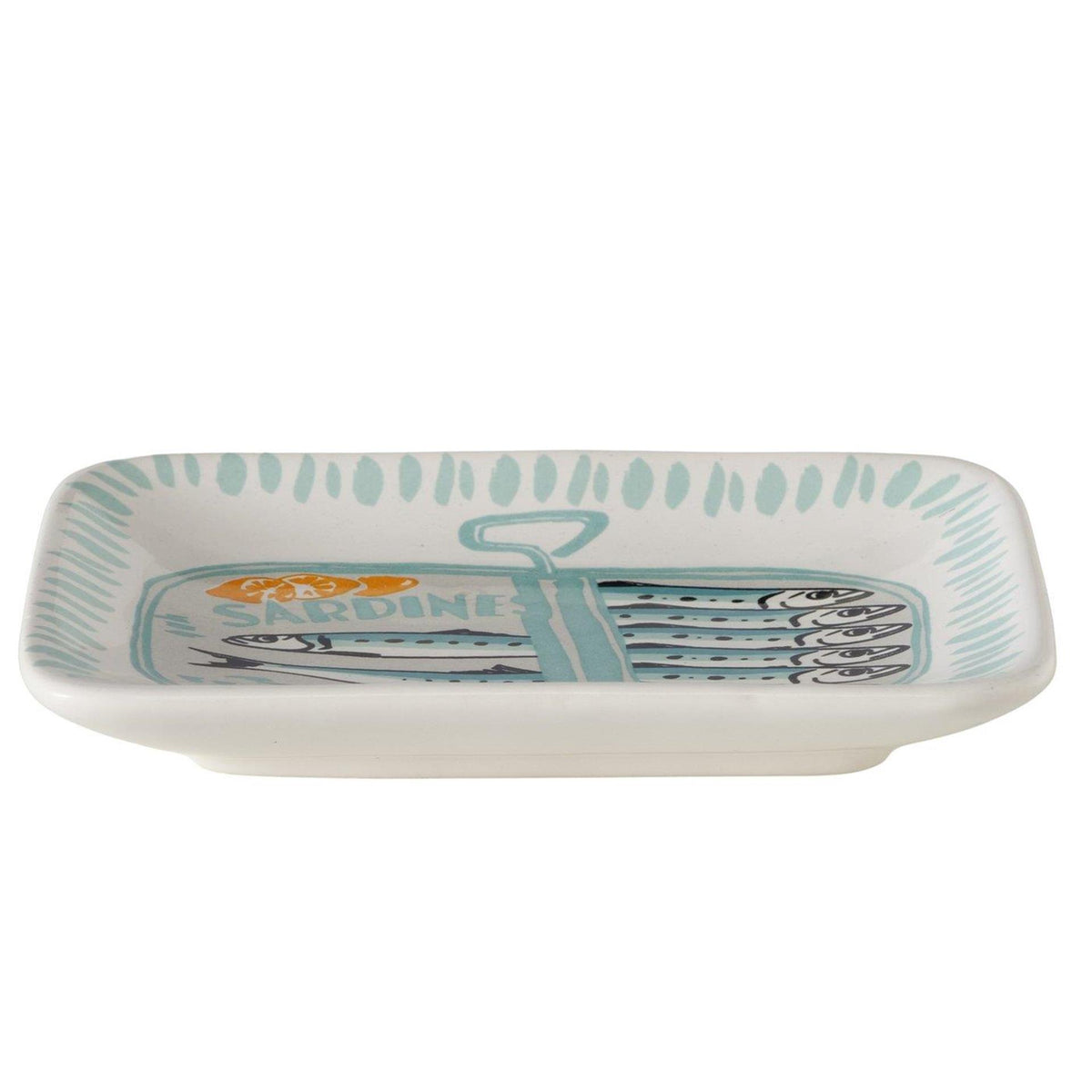 Boltze assiette maison sardine 12x8x2cm
