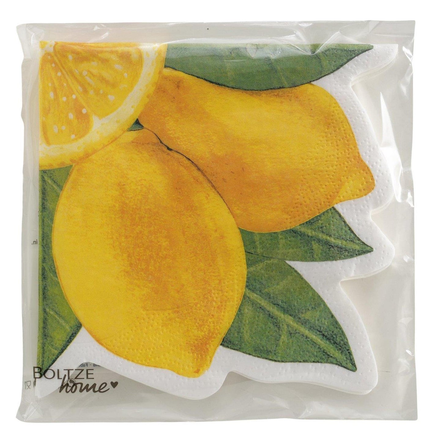 Serviettes Boltze home citron vert