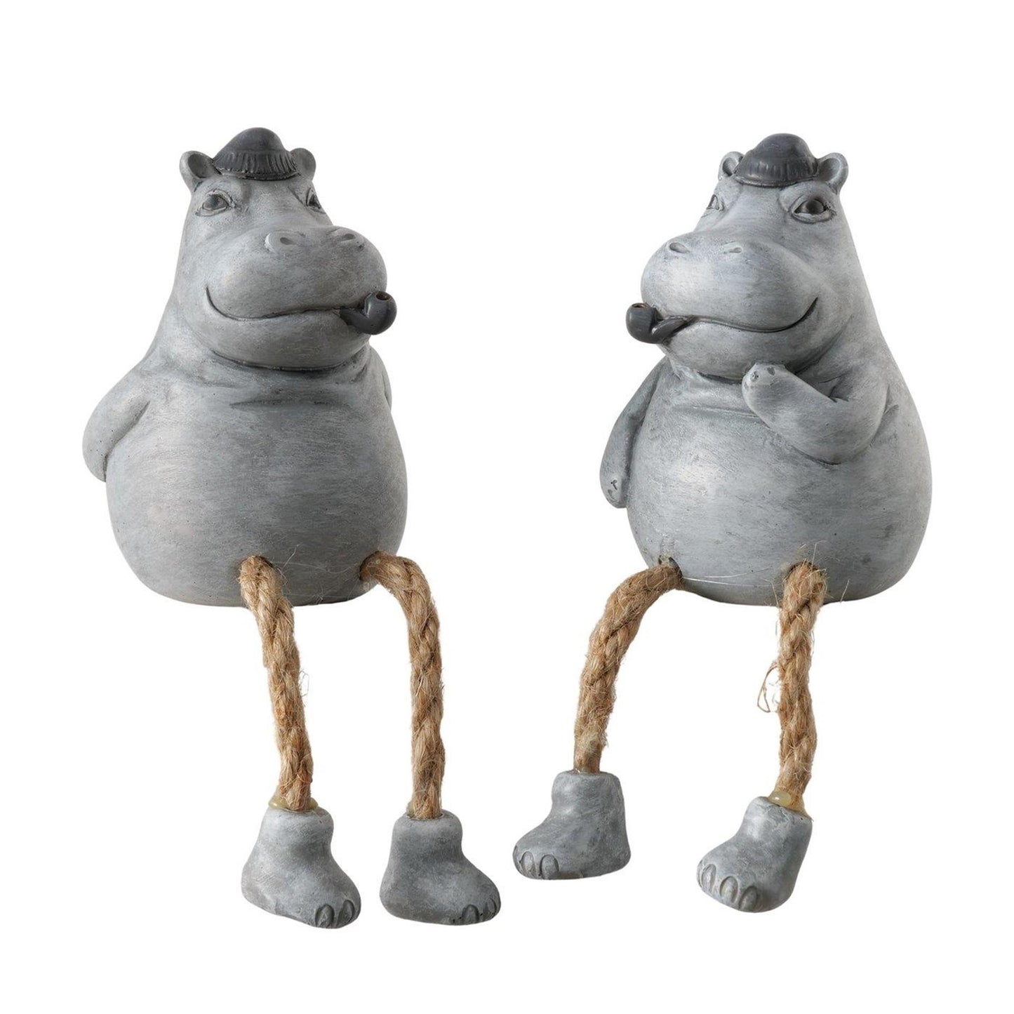 Boltze home, pattes d'hippopotame pendantes