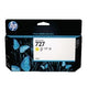 Cartouche d'encre hp b3p21a n°727 jaune