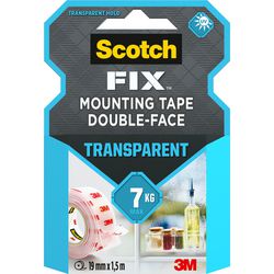 Ruban adhésif double face Scotch 4004 transparent
