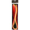 Creativ company bandes de quilling, L : 78 cm, l : 5 mm, 120 g, orange, rose, rouge, jaune, 100 pièces 1 boîte