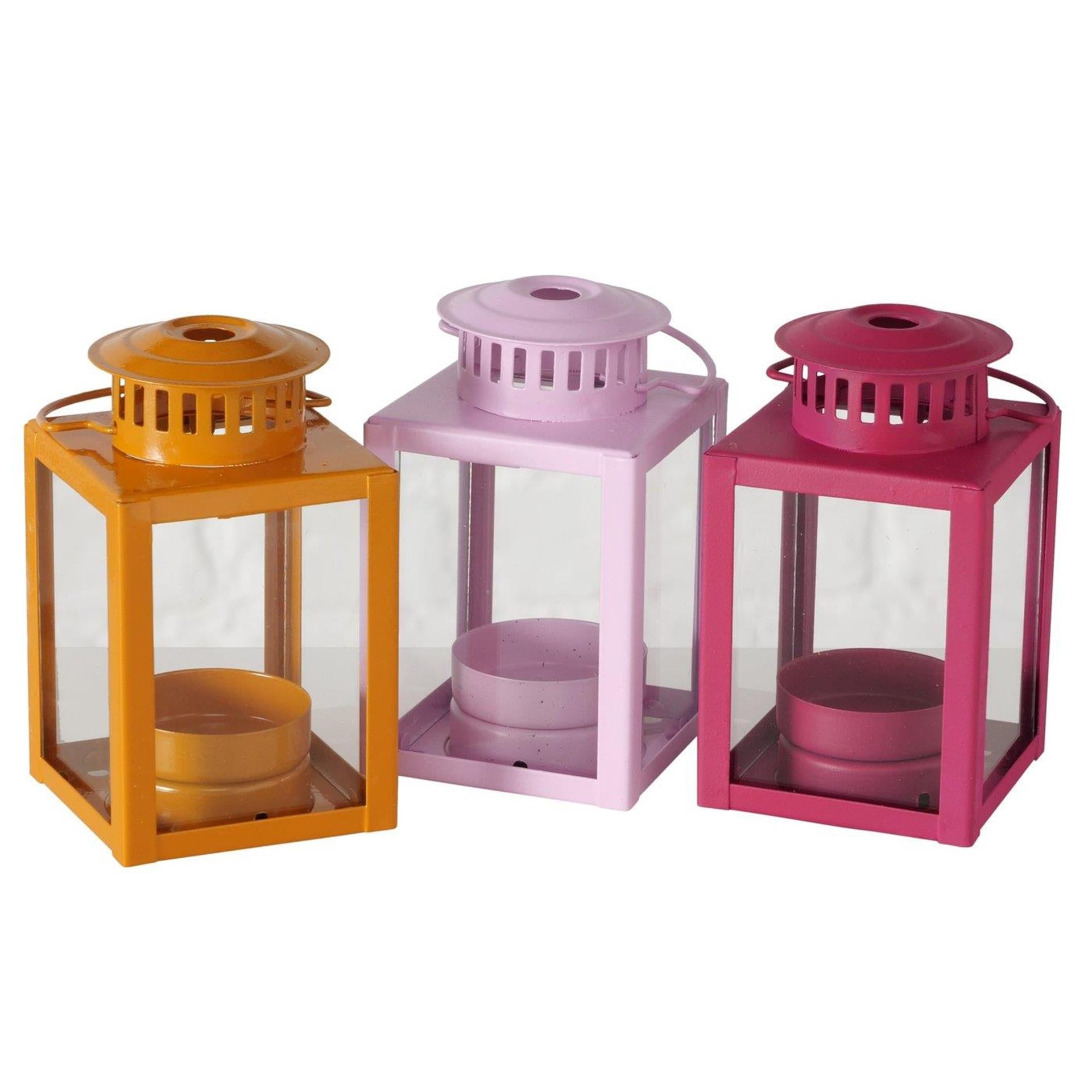 Boltze maison lanterne kimba 6x6x10,5cm