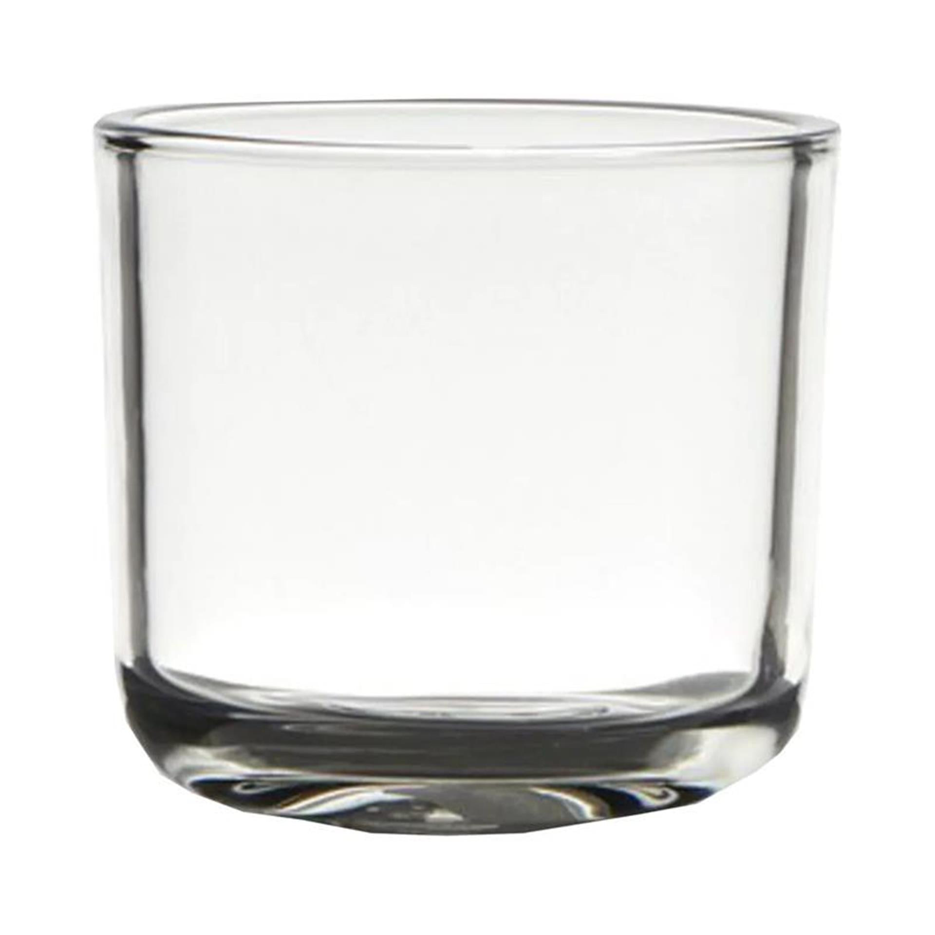 Hakbijl verre tonnelier photophore verre ø7,5xh7,5cm