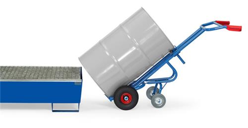 Diable tonneau Fetra 300l pneumatiques