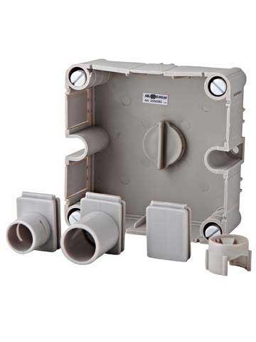Boîte de jonction boîte de câble Abl vide gris