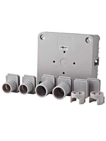 Socle du boîtier de câble incl. couvercle + insert