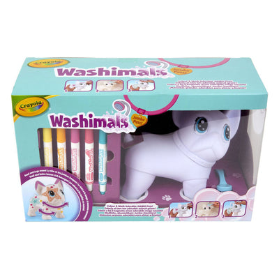 Crayola - washimals - paquet de loisirs - ensemble d'animaux géants grand wilbur pour enfants