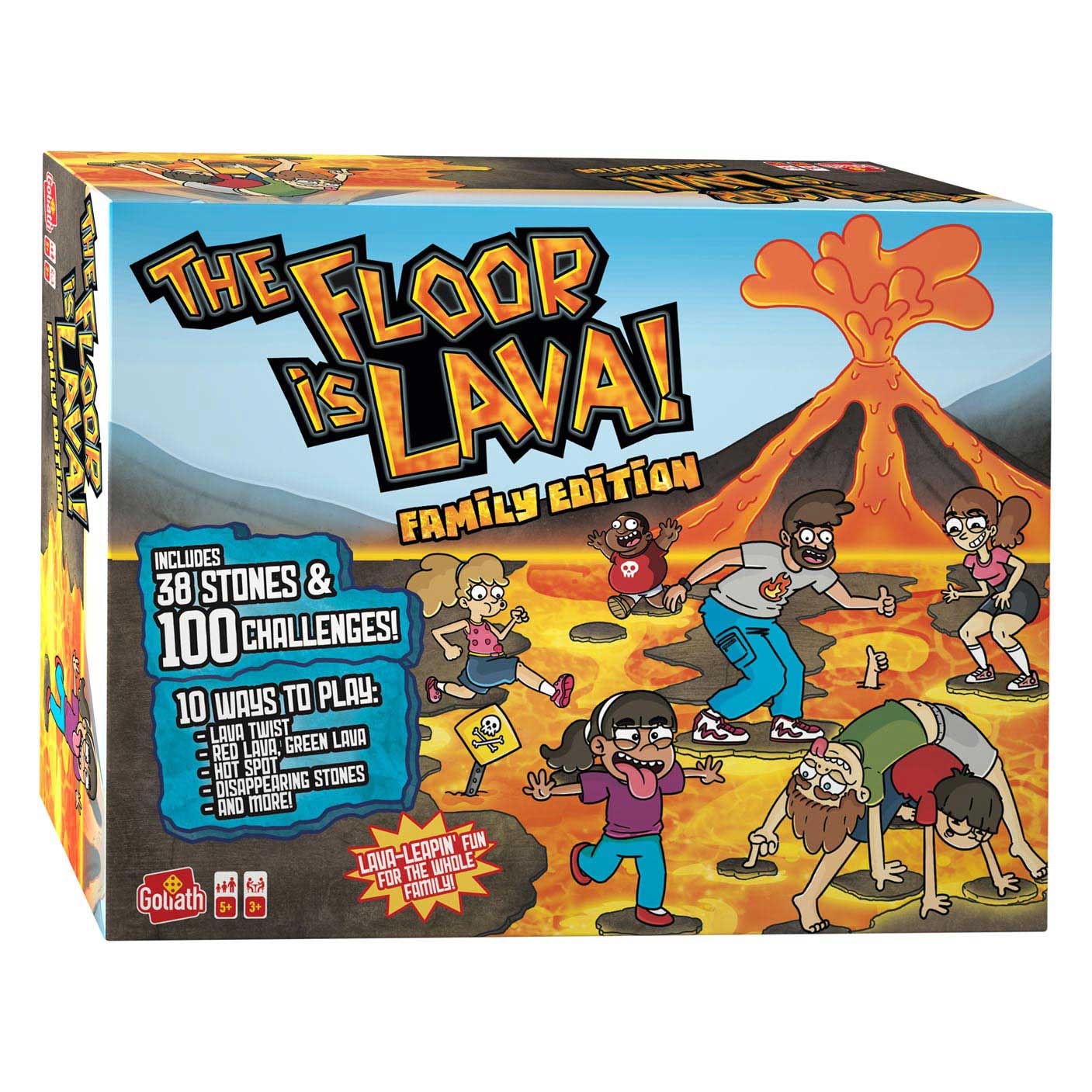 Goliath Le sol est le jeu d'action de lave de luxe