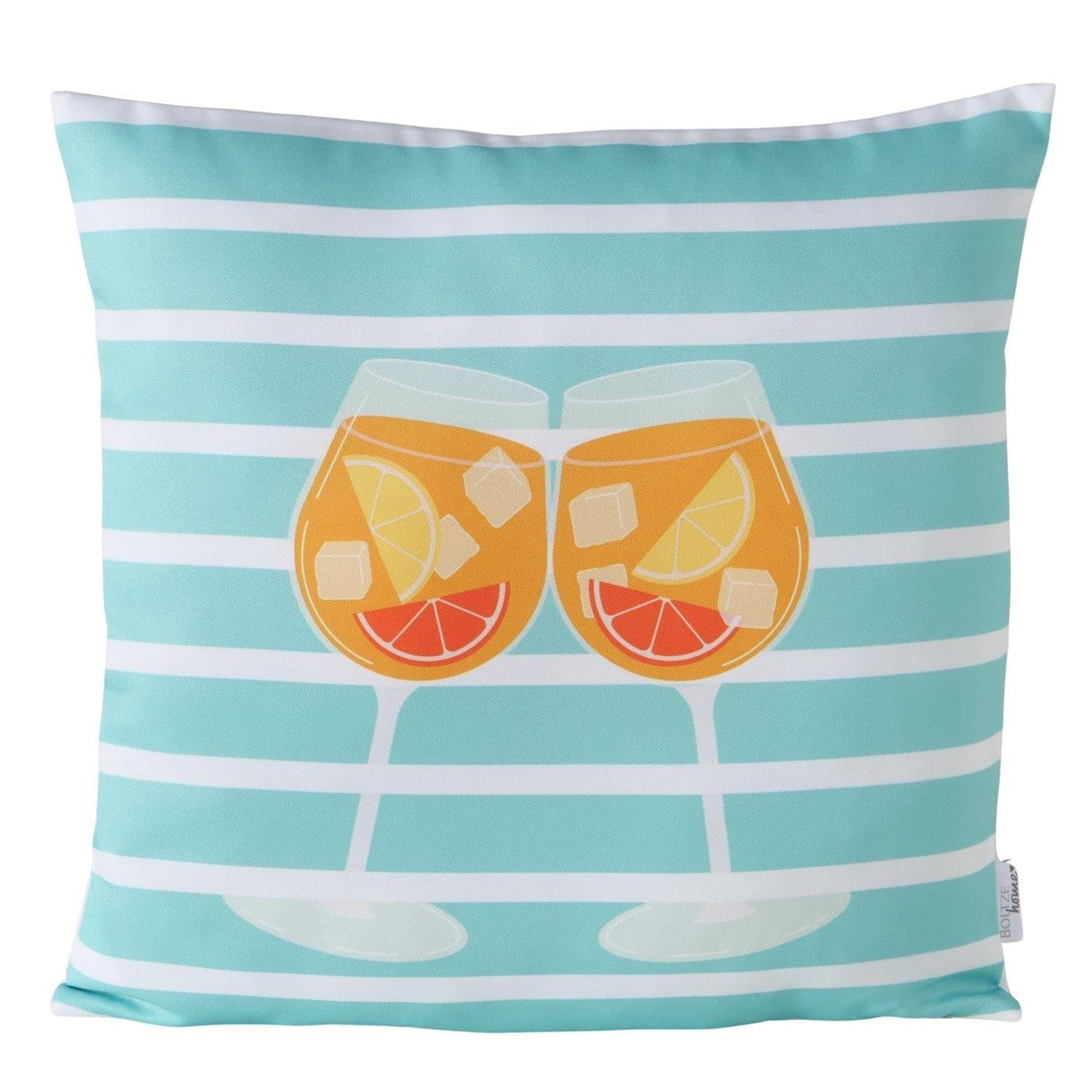 Boltze home coussin été spritz 45x12cm