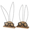 Boltze maison figurine lièvre 16x4,2x25,5cm
