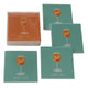 Boltze home coaster été 4 pièces