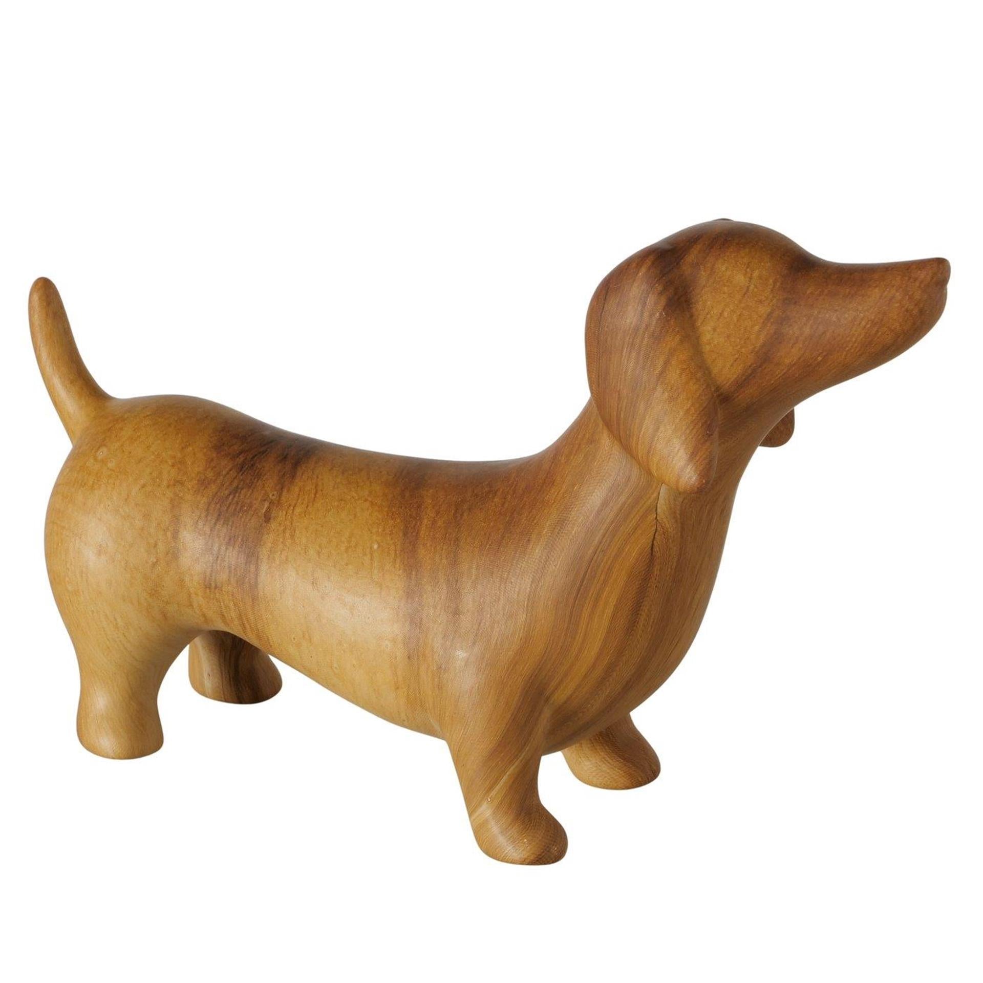Boltze maison figurine teckel 23x6,5x14cm