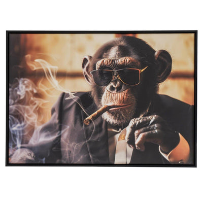 Boltze maison toile chico singe 3,8x70x50cm
