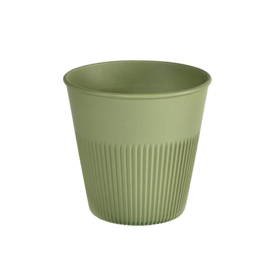 Gobelet plastique Duni rayures chaudes 24cl