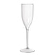 Verre à champagne en plastique Duni élégance