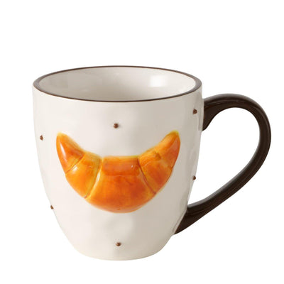 Boltze home mug croissant ø10xh9,5cm